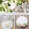 7 Pieces 7 Sizes Embroidery Hoops 4 inch to 12 inch Bamboo Circle Cross Stitch Hoop Rings for Craft Sewing and Ornaments